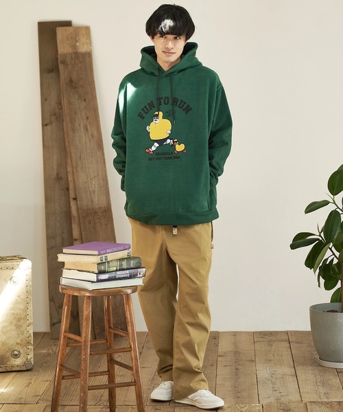 セール】Duckster/ダックスター 裏起毛 プルパーカー（ランニング