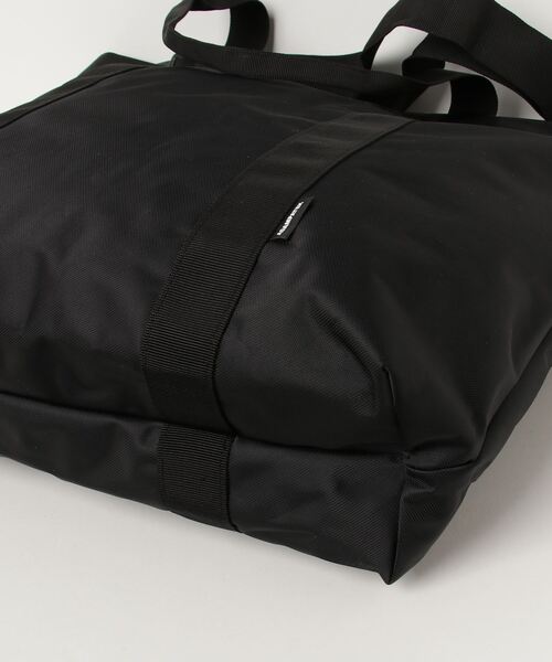 ADAM PATEK(アダムパテック)の「【ADAMPATEK】firm polyester tote bag/ポリエステルビッグトートバッグ(トートバッグ・メンズ・ブラック/カーキ・FREE)」の4枚目の写真
