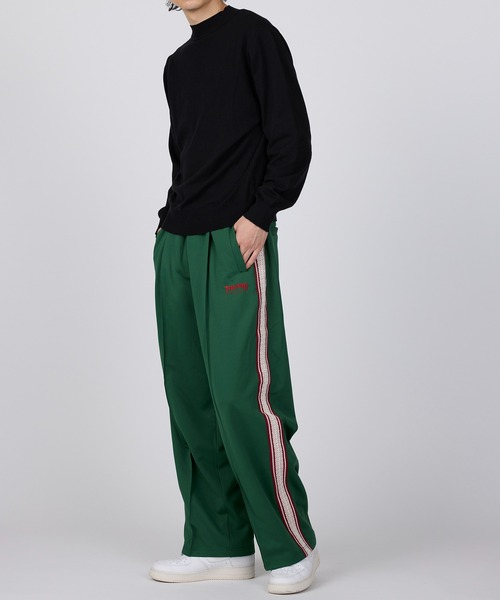 THRASHER(スラッシャー)の「【THRASHER】サイドライン ワイドトラックパンツ(その他パンツ・メンズ・ブラック/グリーン/ベージュ/ホワイト・M/LL/L)」の18枚目の写真