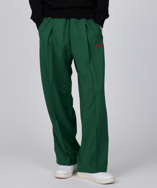 THRASHER(スラッシャー)の「【THRASHER】サイドライン ワイドトラックパンツ(その他パンツ・メンズ・ブラック/グリーン/ベージュ/ホワイト・M/LL/L)」の15枚目の写真