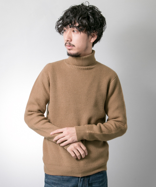 URBAN RESEARCH（アーバンリサーチ）の「UR ウール片畦タートルネック