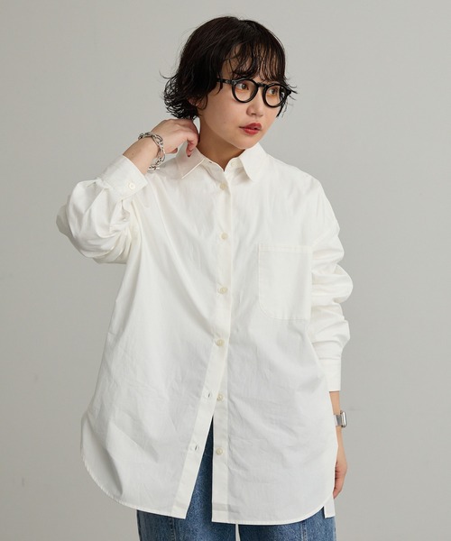 【EHYUMI】レギュラーカラー長袖シャツ（シャツ/ブラウス）｜EHYUMI（エヒュミ）