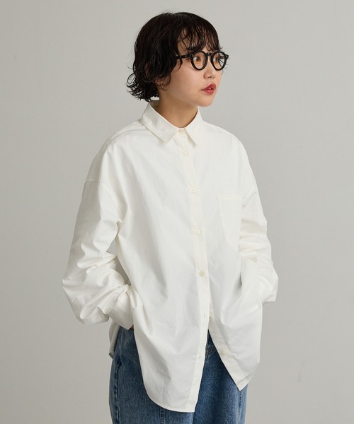 【EHYUMI】レギュラーカラー長袖シャツ（シャツ/ブラウス）｜EHYUMI（エヒュミ）