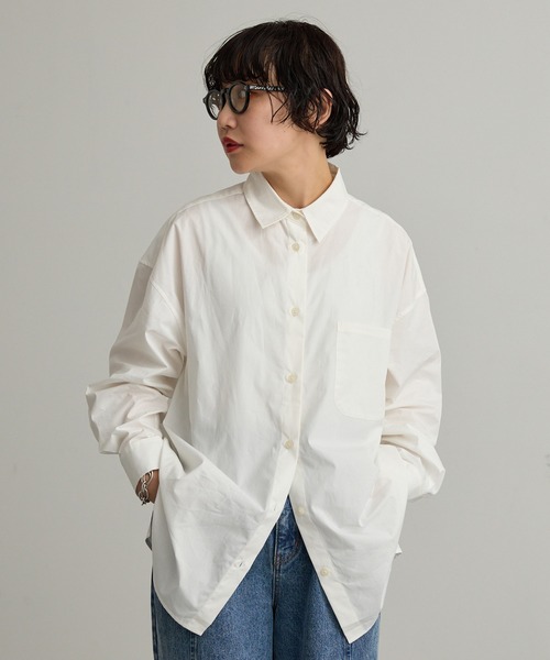 【EHYUMI】レギュラーカラー長袖シャツ（シャツ/ブラウス）｜EHYUMI（エヒュミ）