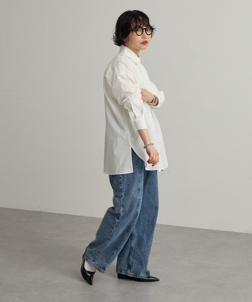 【EHYUMI】レギュラーカラー長袖シャツ（シャツ/ブラウス）｜EHYUMI（エヒュミ）