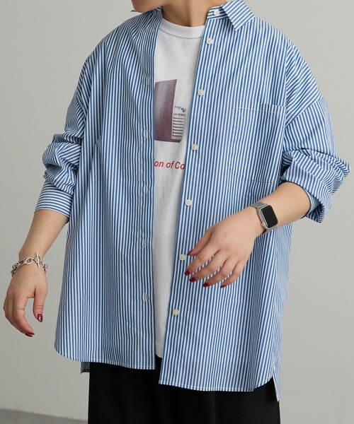 【EHYUMI】レギュラーカラー長袖シャツ（シャツ/ブラウス）｜EHYUMI（エヒュミ）