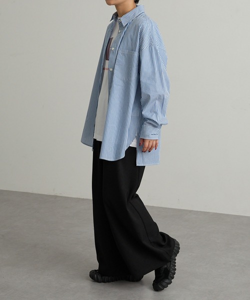 【EHYUMI】レギュラーカラー長袖シャツ（シャツ/ブラウス）｜EHYUMI（エヒュミ）