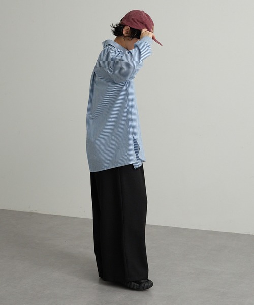 【EHYUMI】レギュラーカラー長袖シャツ（シャツ/ブラウス）｜EHYUMI（エヒュミ）