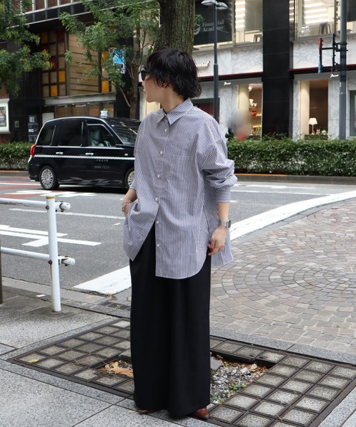 【EHYUMI】レギュラーカラー長袖シャツ（シャツ/ブラウス）｜EHYUMI（エヒュミ）