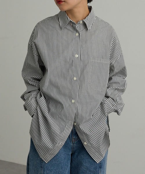 【EHYUMI】レギュラーカラー長袖シャツ（シャツ/ブラウス）｜EHYUMI（エヒュミ）