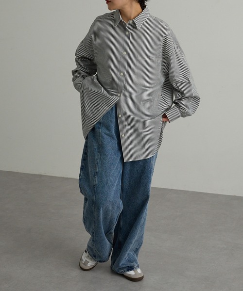 【EHYUMI】レギュラーカラー長袖シャツ（シャツ/ブラウス）｜EHYUMI（エヒュミ）