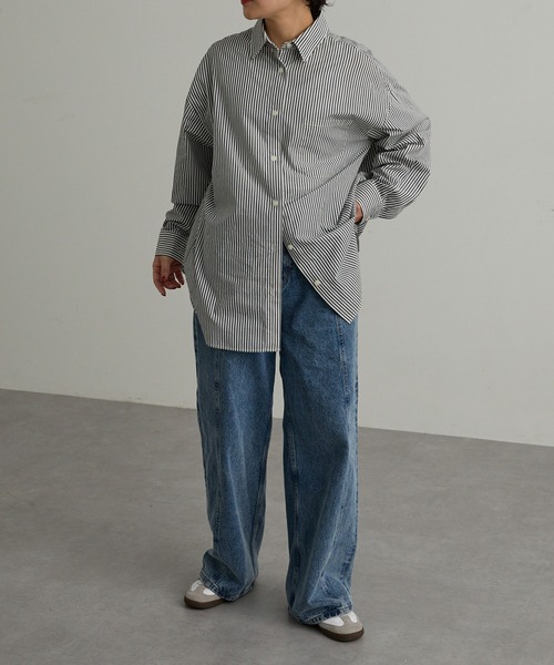 【EHYUMI】レギュラーカラー長袖シャツ（シャツ/ブラウス）｜EHYUMI（エヒュミ）