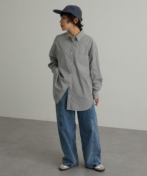 【EHYUMI】レギュラーカラー長袖シャツ（シャツ/ブラウス）｜EHYUMI（エヒュミ）