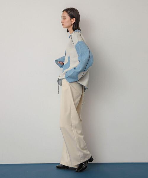 SENSE OF PLACE by URBAN RESEARCH（センスオブプレイスバイアーバンリサーチ）の「『抗菌』『消臭』スクエアトゥエナメルブーツ（ブーツ・レディース・キャメル/ブラック・MEDIUM/SMALL/LARGE）」の6枚目の写真