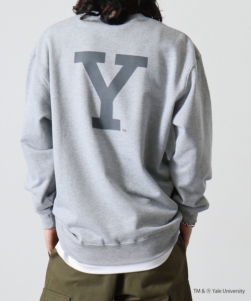 FUNALIVE(ファンアライブ)の「YALE DOUBLEーSIDED PRINTING CREW SWEAT ビックシルエット(スウェット・レディース・ヘザーグレー・M/L)」の16枚目の写真