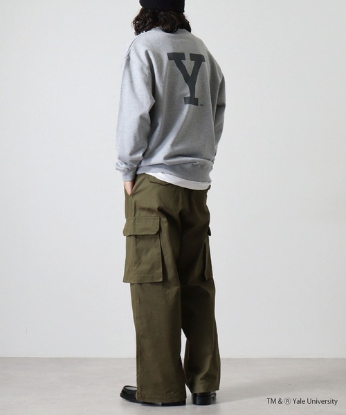 FUNALIVE(ファンアライブ)の「YALE DOUBLEーSIDED PRINTING CREW SWEAT ビックシルエット(スウェット・レディース・ヘザーグレー・M/L)」の20枚目の写真