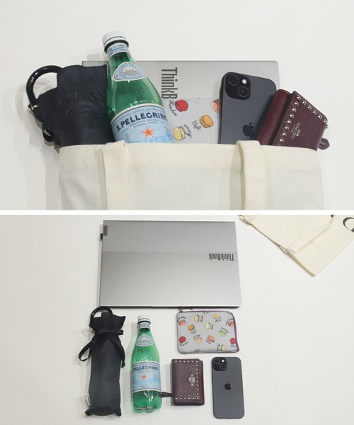 coca（coca）（コカ）の「アソートロゴ キャンバストートバッグ エコバッグ（トートバッグ・レディース・A/B/D/F/E/C・ONE SIZE）」の20枚目の写真