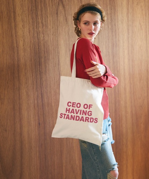 coca（coca）（コカ）の「アソートロゴ キャンバストートバッグ エコバッグ（トートバッグ・レディース・A/B/D/F/E/C・ONE SIZE）」の14枚目の写真