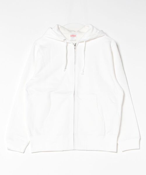 VIBGYOR（ヴィブジョー）の「United Athle/10.0オンス スウェット フルジップ パーカー（裏パイル）(CZ)（パーカー・メンズ・ダークブラウン/レッド/ライトオリーブ/グレイッシュブルー/ウィート/チャコールグレー/ネイビー系/グレー系/ゴールド/サンドベージュ/ネイビー/ブラック系/ロイヤルブルー/バーガンディー/ホワイト/オレンジ/グリーン・LARGE/X-LARGE/MEDIUM/SMALL）」の2枚目の写真