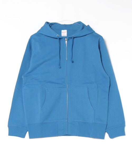 VIBGYOR（ヴィブジョー）の「United Athle/10.0オンス スウェット フルジップ パーカー（裏パイル）(CZ)（パーカー・メンズ・ダークブラウン/レッド/ライトオリーブ/グレイッシュブルー/ウィート/チャコールグレー/ネイビー系/グレー系/ゴールド/サンドベージュ/ネイビー/ブラック系/ロイヤルブルー/バーガンディー/ホワイト/オレンジ/グリーン・LARGE/X-LARGE/MEDIUM/SMALL）」の11枚目の写真