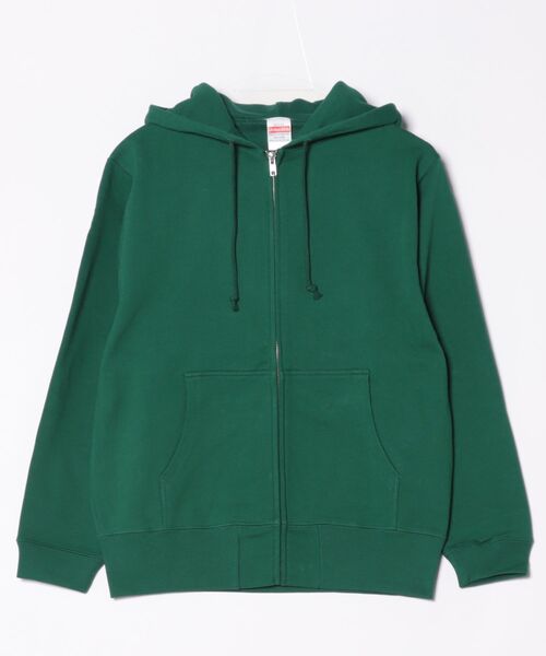 VIBGYOR（ヴィブジョー）の「United Athle/10.0オンス スウェット フルジップ パーカー（裏パイル）(CZ)（パーカー・メンズ・ダークブラウン/レッド/ライトオリーブ/グレイッシュブルー/ウィート/チャコールグレー/ネイビー系/グレー系/ゴールド/サンドベージュ/ネイビー/ブラック系/ロイヤルブルー/バーガンディー/ホワイト/オレンジ/グリーン・LARGE/X-LARGE/MEDIUM/SMALL）」の8枚目の写真