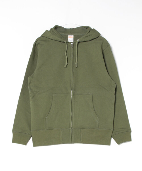 VIBGYOR（ヴィブジョー）の「United Athle/10.0オンス スウェット フルジップ パーカー（裏パイル）(CZ)（パーカー・メンズ・ダークブラウン/レッド/ライトオリーブ/グレイッシュブルー/ウィート/チャコールグレー/ネイビー系/グレー系/ゴールド/サンドベージュ/ネイビー/ブラック系/ロイヤルブルー/バーガンディー/ホワイト/オレンジ/グリーン・LARGE/X-LARGE/MEDIUM/SMALL）」の9枚目の写真