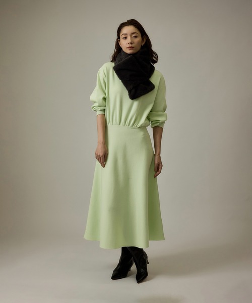 ROPE'（ロペ）の「【J'aDoRe・店舗限定】ニットワンピース【Sサイズフェア対象】（ワンピース・レディース・ブラック/ミント/ブルー/グリーン系その他・M/S）」の18枚目の写真