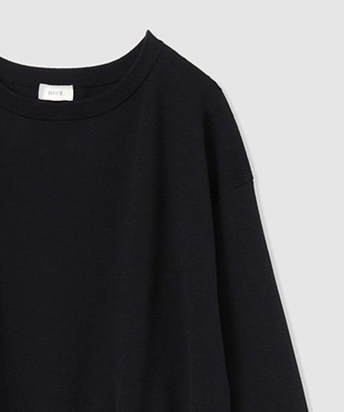 ROPE'（ロペ）の「【J'aDoRe・店舗限定】ニットワンピース【Sサイズフェア対象】（ワンピース・レディース・ブラック/ミント/ブルー/グリーン系その他・M/S）」の6枚目の写真