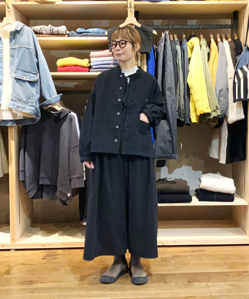 Brocante（ブロカント）の「[Brocante / ブロカント] バードクロｰシーチング フラールワンピース（ワンピース・レディース・ブラック/ホワイト/ライトグレー・2）」の5枚目の写真