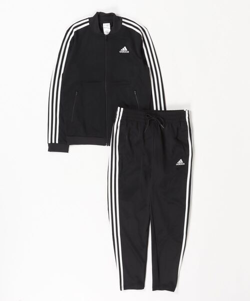 アディダス adidas エッセンシャルズ 3ストライプス トラックスーツ（ジャージ）｜adidas（アディダス）