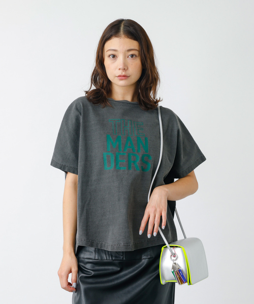 cheek(BAG)(チーク)の「【cheek/チーク】ライン ミニショルダーバッグ / メタリック(ショルダーバッグ・レディース・ブラック/シルバー/ゴールド/ネイビー・フリー)」の7枚目の写真