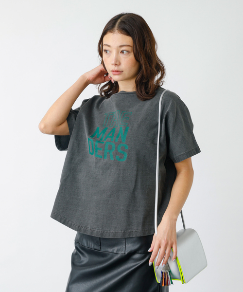 cheek(BAG)(チーク)の「【cheek/チーク】ライン ミニショルダーバッグ / メタリック(ショルダーバッグ・レディース・ブラック/シルバー/ゴールド/ネイビー・フリー)」の5枚目の写真