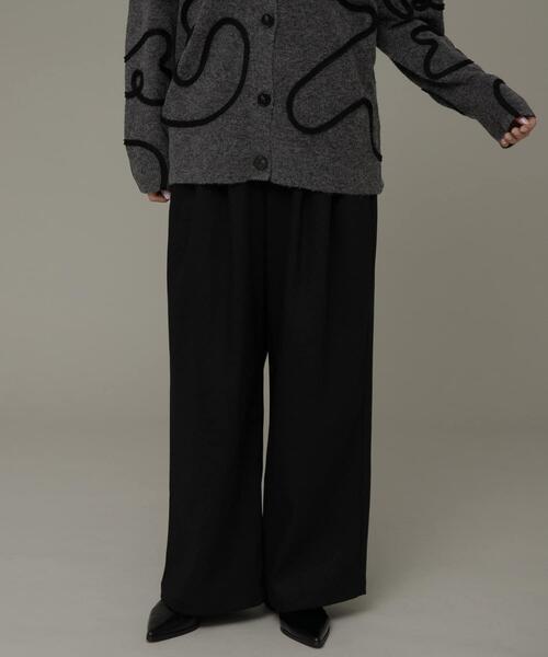 URBAN RESEARCH Sonny Label(アーバンリサーチサニーレーベル)の「裏起毛イージーワイドパンツ(その他パンツ・レディース・ベージュ/グレー/ブラック・36/38)」の4枚目の写真