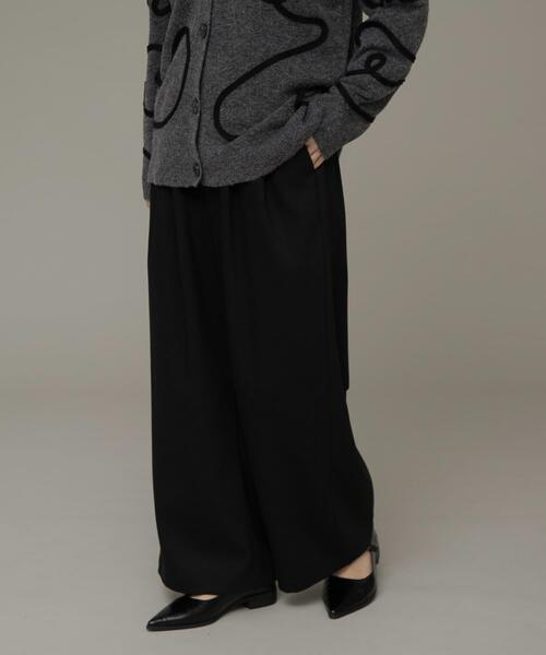 URBAN RESEARCH Sonny Label(アーバンリサーチサニーレーベル)の「裏起毛イージーワイドパンツ(その他パンツ・レディース・ベージュ/グレー/ブラック・36/38)」の5枚目の写真