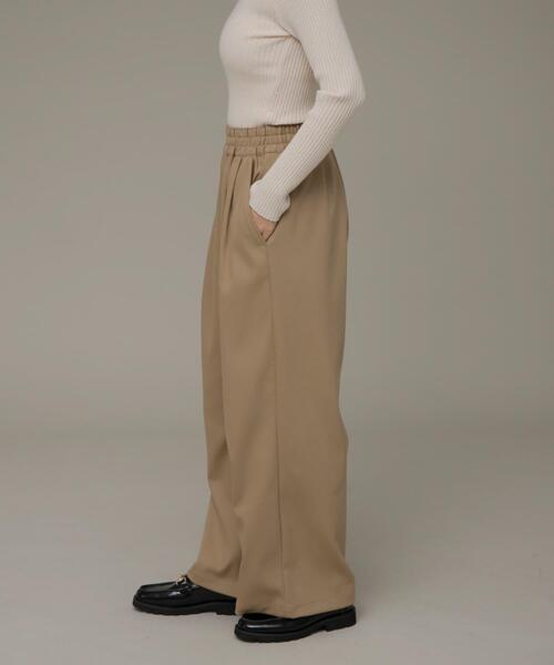 URBAN RESEARCH Sonny Label(アーバンリサーチサニーレーベル)の「裏起毛イージーワイドパンツ(その他パンツ・レディース・ベージュ/グレー/ブラック・36/38)」の9枚目の写真