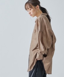 「WHYTO. / ホワイト」 SHEER VOLUME BLOUSE