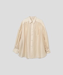 「WHYTO. / ホワイト」 SHEER VOLUME BLOUSE