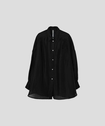 「WHYTO. / ホワイト」 SHEER VOLUME BLOUSE