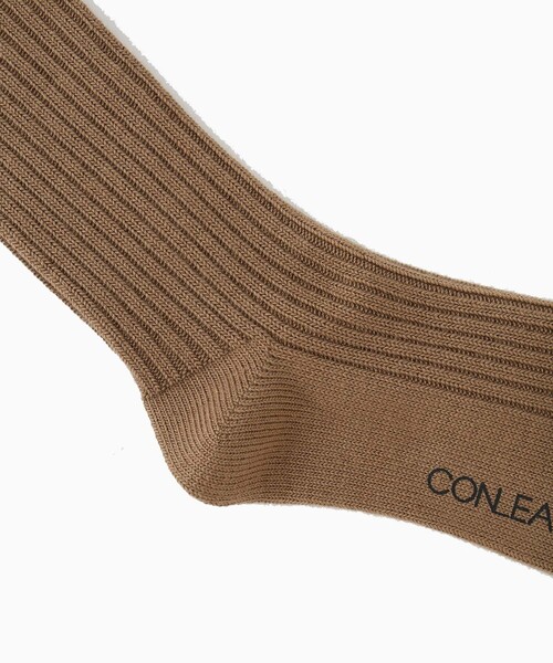 ADAM ET ROPE'（アダムエロペ）の「【CONLEAD/コンリード】College Short（ソックス/靴下・メンズ・ブラウン・M）」の3枚目の写真