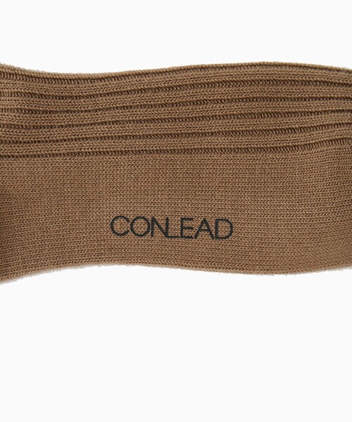 ADAM ET ROPE'（アダムエロペ）の「【CONLEAD/コンリード】College Short（ソックス/靴下・メンズ・ブラウン・M）」の4枚目の写真