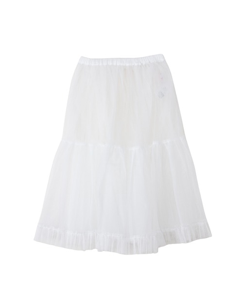 Foundry Mews フレアスカート ホワイト Foundry Mews/ファウンドリーミューズ】Sophie Skirts（スカート