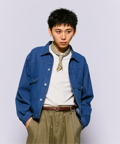 セール】Basic Denim Jacket / ベーシックデニムジャケット（デニム