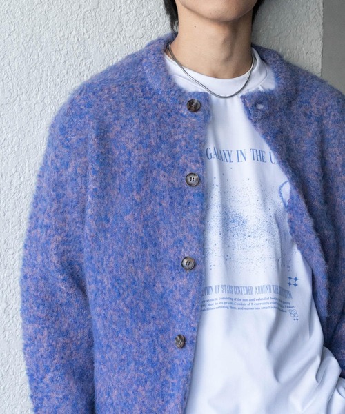 SENSE OF PLACE by URBAN RESEARCH（センスオブプレイスバイアーバンリサーチ）の「Galaxy Graphic Long-Sleeve T-shirts（Tシャツ/カットソー・メンズ・ブラック/ライトグレー/ホワイト・MEDIUM/LARGE）」の16枚目の写真