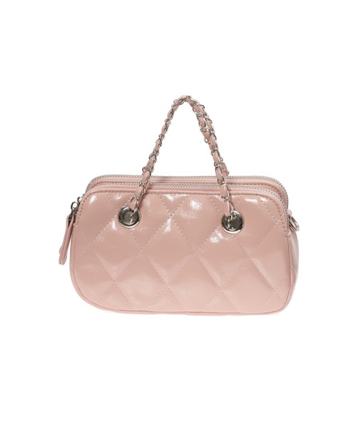 fifth(フィフス)の「コンパクトチェーンバッグ(ショルダーバッグ・レディース・ホワイト/ブラック/ピンク・FREE)」の7枚目の写真