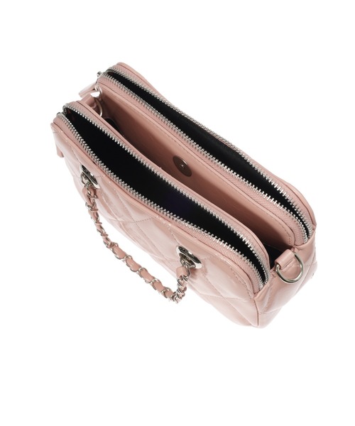 fifth(フィフス)の「コンパクトチェーンバッグ(ショルダーバッグ・レディース・ホワイト/ブラック/ピンク・FREE)」の4枚目の写真