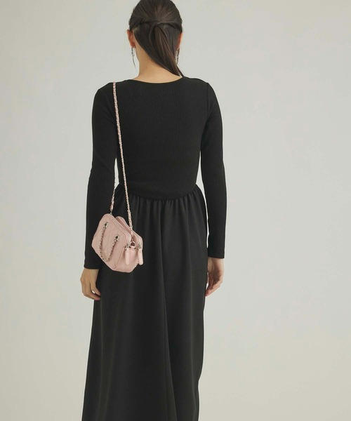 fifth(フィフス)の「コンパクトチェーンバッグ(ショルダーバッグ・レディース・ホワイト/ブラック/ピンク・FREE)」の13枚目の写真