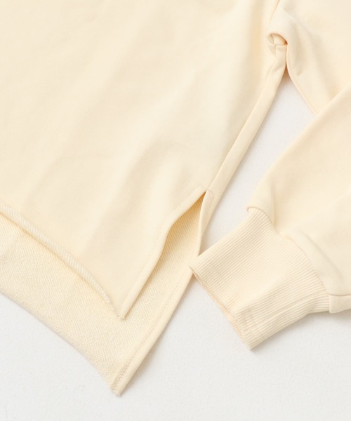 KBF（ケイビーエフ）の「レースアップロゴスウェット（スウェット・レディース・ブラウン/アイボリー/グレー・ONE）」の8枚目の写真