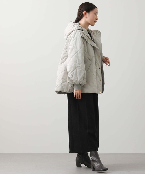 Gready Brilliant（グレディブリリアン）の「ダイヤキルト中綿フード