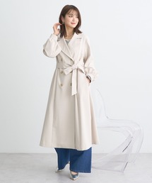 earth music&ecology | パフスリーブトレンチコート(トレンチコート)