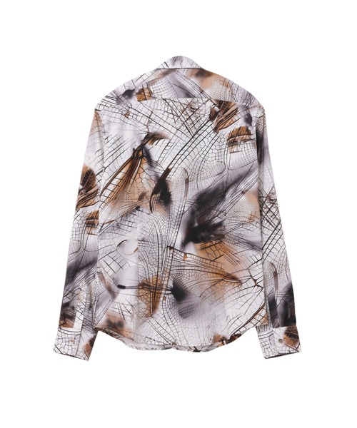 TORNADO MART（トルネードマート）の「TORNADO MART∴ウィングヴェインプリントシャツ（シャツ/ブラウス・メンズ・ブルー系1/ベージュ・M/XXL/LL/L）」の5枚目の写真